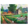 Image de Cobble Hill Puzzle de 1000 pièces   Pays de la ferme   Poster d'échantillon inclus