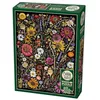 Image de Cobble Hill Puzzle 1000 pièces   Fleurs pressées : Bonheur   Échantillon d'affiche inclus