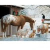 Image de Cobble Hill Pièces XXL Familly - Winter Barnyard