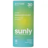 Image de ATTITUDE Crème Solaire Minérale Solide, pour Corps et Visage, SPF 30, EWG Verified, Protection Large Spectre UVA/UVB avec Oxyde de Zinc, Testé Dermatologiquement, Végan, Sans Parfum, 60 g