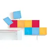 Image de Nanoleaf Canvas Kit de Démarrage, 9 Panneaux Lumineux Carrés LED Connectés - Appliques Murales Luminaires Intérieur Modulaires RGBW Wi-Fi, Compatible Alexa, pour Salon Chambre ou Bureau Gaming