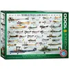 Image de Eurographics Puzzle - Les Avions de la Seconde Guerre Mondiale (1000 pièces)