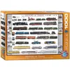 Image de Puzzle l’Histoire des Trains (1000 pièces) Eurographics