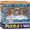Image de Eurographics Spot and Find Hockey MO Puzzle (100 pièces)