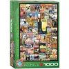 Image de EuroGraphics Travel The World Vintage Ads Jigsaw Puzzle (1000 Piece)