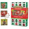 Image de Eurographics 8924-5738 Calendrier de l'Avent Motif chiens de Noël