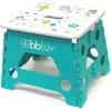 Image de bblüv - Stëp - marche pied pliable pour enfants et tout-petits - tabouret pliant antidérapant supportant jusqu'à 90kilos - parfait pour l'apprentissage de la propreté et le brossage des dents-Aqua