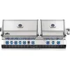 Image de Napoleon Barbecue gaz encastrable Prestige Pro 825 INOX 4 brûleurs + 2 Sizzle Zone + brûleur arrière + Fumage