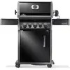 Image de Barbecue gaz NAPOLEON Rogue RPS425RSIBPK2FRR noir 5 bruleurs sur chariot,  60x45 cm bruleurs latéral et arrière infrarouge