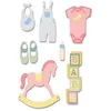 Image de Sizzix Nouveau bébé # 2 Matrice, Multicolore, Taille Unique