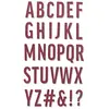 Image de Sizzix 665072 Thinlits Lot de 30 matrices Alphabet audacieux par Alison Williams