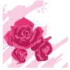 Image de Sizzix Pochoirs superposés, lot de 4 roses à l'aquarelle par Olivia Rose