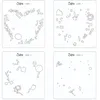 Image de Sizzix Lot de 4 pochoirs superposés en forme de coeur par Olivia Rose