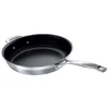 Image de LE CREUSET Poêle Anti-adhérente, 28 cm, Inox 3-ply Intégral, Argenté,96200328001000