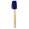 Image de Le Creuset Création Spatule Cuillère, Large, 26 cm, Silicone, Azure, 93010602220000