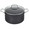 Image de Le Creuset Essential Poele Ceramique Marmite en céramique antiadhésive avec couvercle en verre, 6,3 l
