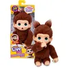 Image de Peluche - LITTLE LIVE PETS - Mon bébé singe mini - Marron - Dès 4 ans