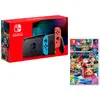 Image de Nintendo Switch console Rouge Néon/Bleu Néon32Go + Mario Kart 8 Deluxe