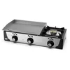 Image de Plancha Gaz Acier Poli 6 mm 11300 W - HR Fainca