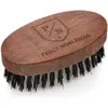 Image de Percy Nobleman Brosse à barbe végétalienne, en bois de poirier autrichien huile