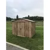 Image de Abri de jardin en métal imitation bois - DURAMAX - 4 75m² + kit dancrage - Epaisseur 0 33 mm