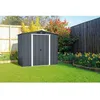 Image de Abri de jardin - Métal - DURAMAX - 247 m² - 033 mm - Anthracite - DUECO64PR