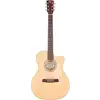 Image de Kremona Steel String M25E CW Orchestra guitare électro-acoustique folk avec étui