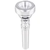 Image de Bach 3493d Plaqué argent 3d Tasse Embouchure Cornet, Medium peu profond