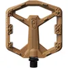 Image de Crankbrothers Stamp 0 Pédales Plates pour VTT et BMX, Corps Composite léger, Grip amélioré avec 12 Broches, Marron, Taille S