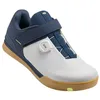 Image de Crankbrothers Chaussures Mallet BOA - Bleu Marine/Gris/Semelle Marron - 10.5 US / 44 EU