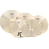 Image de Zildjian K Custom Series Dark Cymbal Box Set - 14" Hi-Hats, 16"/18" Crash, 20" Ride