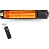 Image de STARLYF Radiant Heater Chauffage Infrarouge 2000W | Radiateur Électrique Extérieur IP65 avec Télécommande | Chaleur Instantanée, 2 Niveaux de Puissance, Économie d’Énergie et Résistance