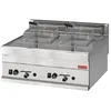Image de Friteuse à gaz 650 mm - 2 x 8 Litres - 12,6 kW - Gastro M
