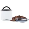 Image de AirScape Boite Conservatrice en Inox | Hermétique | Couvercle en Verre | Blanc Mat | Volume 0,9L - Contenance 250 g |