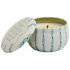 Image de Paddywax Bougie en étain Motif tulipes glycines et saule