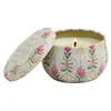 Image de Paddywax Tulip Range Bougie en étain Parfum gardénia bronze