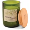 Image de Paddywax Eco Green Bougie dans Un Verre Parfum Figue de Bordeaux et vétiver Vert