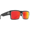 Image de Spy+ Cyrus Matte Black Ice - Happy Gray Green Polar Red Mirror - Lunettes de soleil - Taille M-L, Unisexe - Adulte