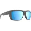 Image de Spy+ Overhaul XL ANSI Matte Gray - Happy Boost Polar Ice Blue Mirror - Lunettes de soleil - Taille M-L, Unisexe - Adulte