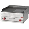 Image de Plancha Electrique Professionnelle Demie Lisse Demie Rainurée - 9 kW - Gastro M