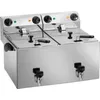 Image de FRITEUSE ELECTRIQUE 2 CUVES DE 8L