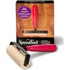 Image de Rouleau à Main Speedball de Luxe en Caoutchouc Doux, Bordeaux, 4-inch