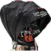Image de Sun Mountain Housse de Protection imperméable à Capuche pour Sac de Golf Noir Taille Unique