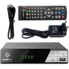 Image de Décodeur TNT HD Star Box - DVB-T2 DVB-C Réception de qualité, chaînes gratuites H.265,Full HD 1080p Terrestre USB, HDMI, péritel, télécommande Universelle 2 en 1