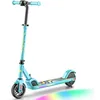 Image de FanttikRide C9 Pro Trottinette Electrique Enfants 6-12 Ans, Lumières Arc-en-Ciel, Vitesses 8/13/16 km/h, Écran LED, Pliable, Hauteur Réglable, Autonomie 8 km, Seulement 6,4 kg, Bleu