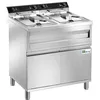 Image de Friteuse de table sur coffre en Inox - 2 x 12 L - AFI Collin Lucy