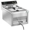 Image de Friteuse Professionnelle à Poser Electrique en Inox avec Robinet de Vidange - 12 L - AFI Collin Lucy