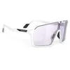 Image de Rudy Project SPINSHIELD White Matte Impactx Photochromic 2Laser Purple Lunettes, taille unique unisexe pour adultes, blanc, Taille Unique