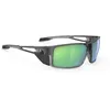 Image de Rudyproject SP924157-0000 Lunettes de soleil avec monture brillante en cristal de frêne brillant Multi Laser Vert 64 mm, Cadre brillant en frêne cristal | Lentille verte multi laser SP924157-0000,    