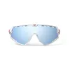 Image de RUDY PROJECT DEFENDER White Gloss/Fade Blue/Red Stripes -White Multilaser Ice Unisexe Adulte